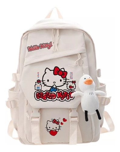 Mochila Feminina Hello Kitty, Para Meninas, Secundária, Japã - Imagem 10