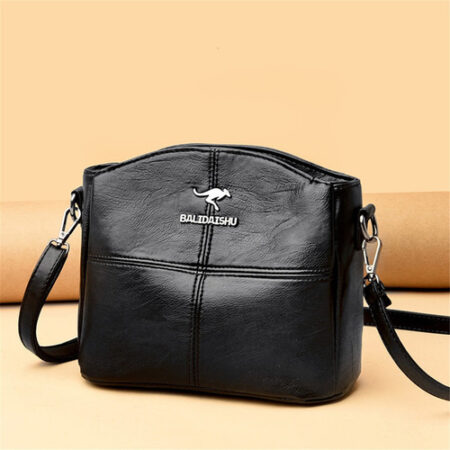 Bolsa De Ombro Tiracolo Em Couro Sintético Médio Promocional - Imagem 17
