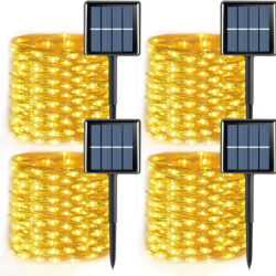 Luzes De Fadas Alimentadas Por Energia Solar De Natal De 40m