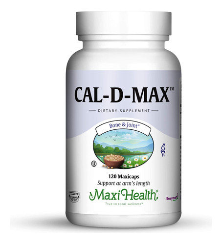 Maxi Health Cal-d-max - Citrato De Cálcio - Com Vitamina D3