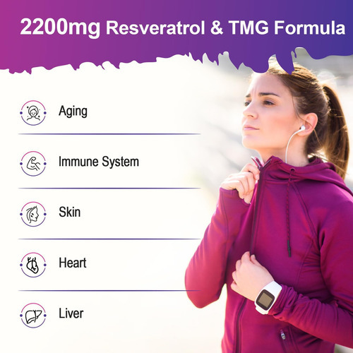 Resveratrol Lipossômico De Herodianow Com Suplemento Tmg 220 - Imagem 7