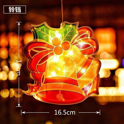 Ventosas De Luz De Natal Com Lâmpada Led Para Decoração De N - Imagem 8