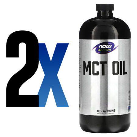 Óleo De Mct Now Foods 946 Ml Puro Importado 2un - Imagem 2