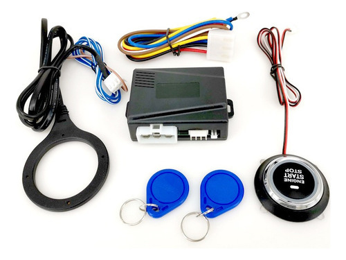 12v Motor Do Carro Push Starts Botão Rfid Ignição Starter