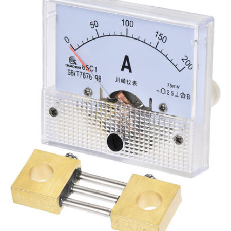 Medidor De Amperímetro Analógico Dc 0-200a Com Derivação De - Imagem 6