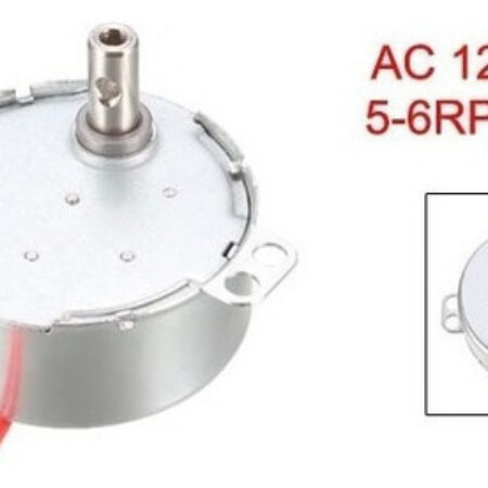 Motor Sincrônico Ac 12v 5-6 Rpm 50-60hz Ccw/cw 4w - Imagem 5