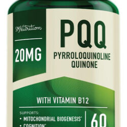 Suplemento Pqq 20mg | Biogênese Mitocondrial E Otimizador De