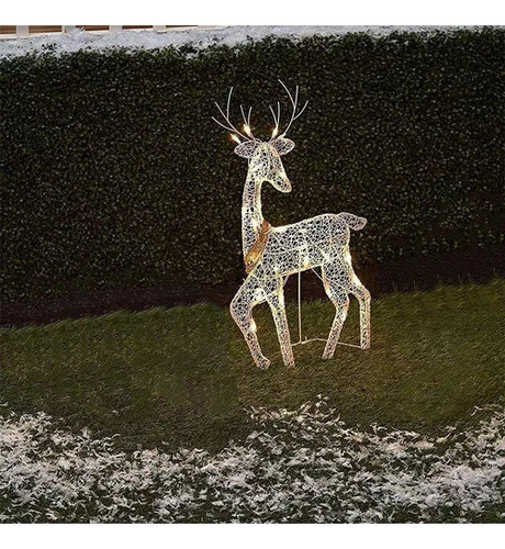 Decoração De Natal Elk Led Garden Lights - Imagem 7