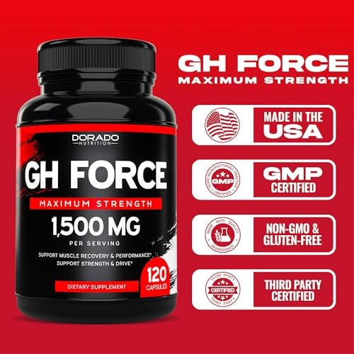 Suplementos De Hgh Para Homens E Mulheres (contagem De 120) - Imagem 5