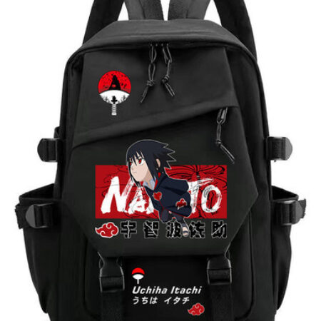 Mochila Escolar De Grande Capacidade Naruto Para Adolescente - Imagem 12