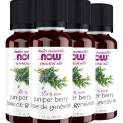 Óleo Bagas Zimbro Now Foods Juniper Berry 30ml Importado 4un