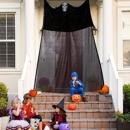 Decorações De Halloween Pendurado Fantasma Assustador Voador - Imagem 4