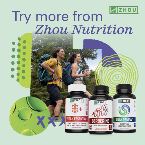 Suplemento Zhou Fast Support+jejum Intermitente 60 Cápsulas - Imagem 5
