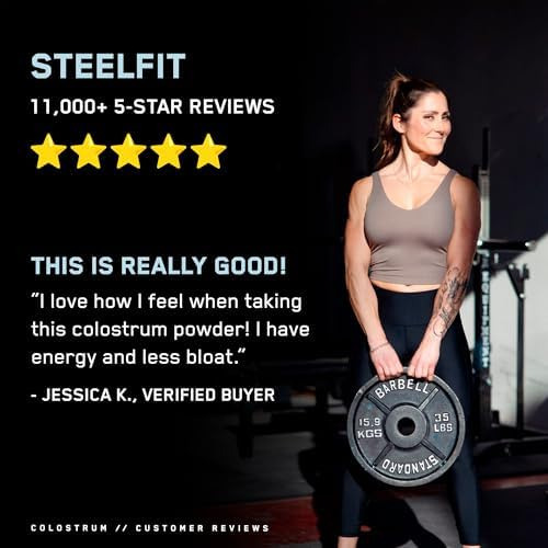 Superalimento Em Pó De Colostro Bovino Steelfit Para Recuper - Imagem 8