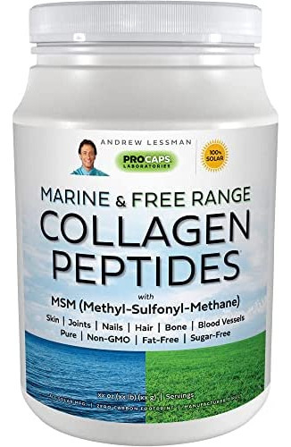 Andrew Lessman Marine & Free Range Peptídeos De Colágeno Em