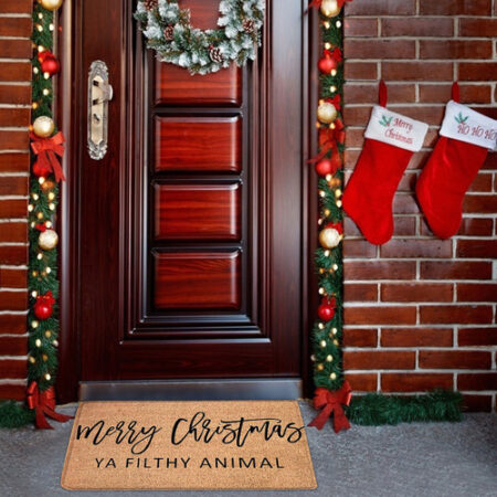 Tapete De Porta Para Decoração De Natal Gnome Floor Mat Hall - Imagem 30