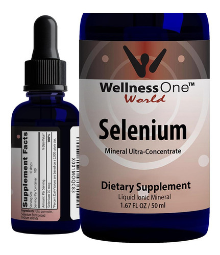 Suplemento De Selênio Líquido Wellnessone - Gotas Líquidas D