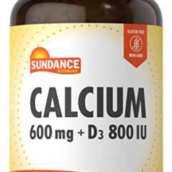 Cálcio Com Vitamina D3 | 600mg | 200 Cápsulas | Suplemento V