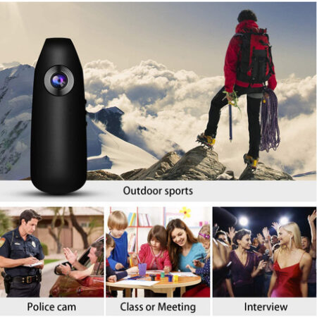 Novo Câmera Corporal Hd 1080p Vestível Portátil Pocket Cam — foto 5