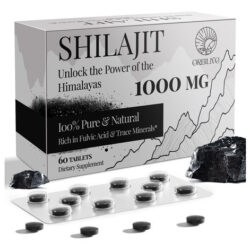 Comprimidos De Shilajit De 30.000 Mg, 100% Shilajit Puro Org