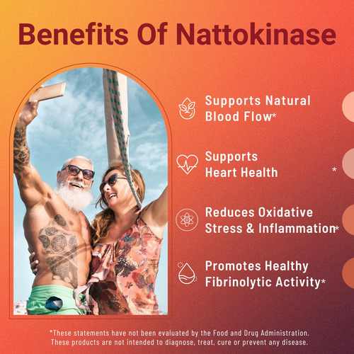 Suplemento Ageimmune Nattokinase 200 Mg 120 Cápsulas - Imagem 6