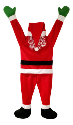 R Adequado Para Decoração De Papai Noel Em Portas E Janelas