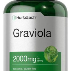 Extrato De Graviola 2000 Mg 120 Cápsulas | Não Ogm, Sem Glút