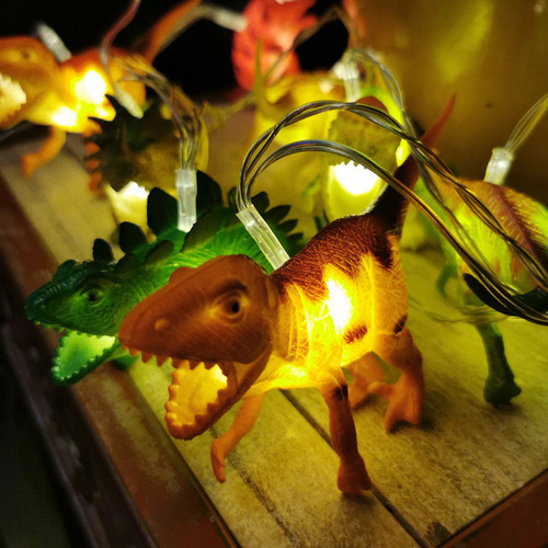 Luzes Led De Corda De Dinossauro De 2m 10 Para Decoração De - Imagem 6