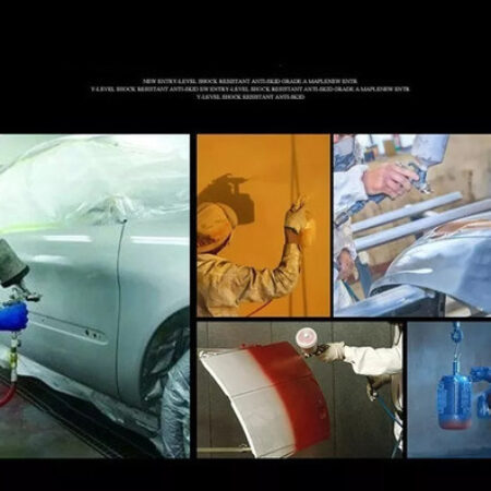 600ml Revólver Pintura Automotiva Alta Qualidade Bico - Imagem 8