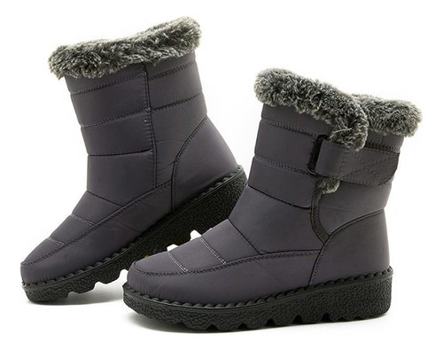 Botas De Neve Impermeáveis Femininas De Inverno - Imagem 19