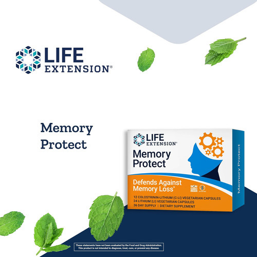 Life Extension Memory Protect - Fórmula De Suporte À Saúde D - Imagem 2