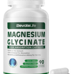 Glicinato De Magnésio 400 Mg Por Porção 100% Quelatado Para