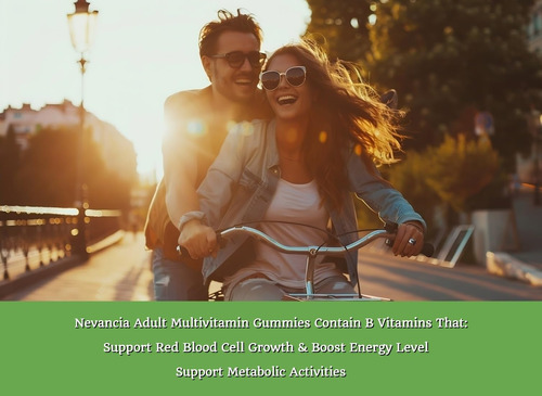 Gomas Multivitamínicas Para Adultos Nevancia Com Nutrientes - Imagem 3