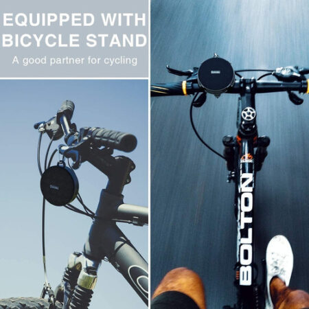 Alto Falante Bluetooth Moto Bicicleta À Prova D&quotágua Som Hd - Imagem 2