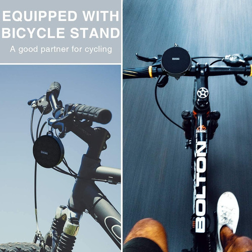 Alto Falante Bluetooth Moto Bicicleta À Prova D"água Som Hd - Imagem 2