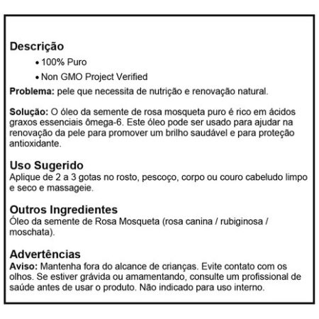 Óleo De Semente Rosa Mosqueta Now Foods 30ml Importado 4un - Imagem 5