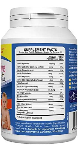 Conceive Plus Mens Fertility Support - Suplemento De Fertili - Imagem 2