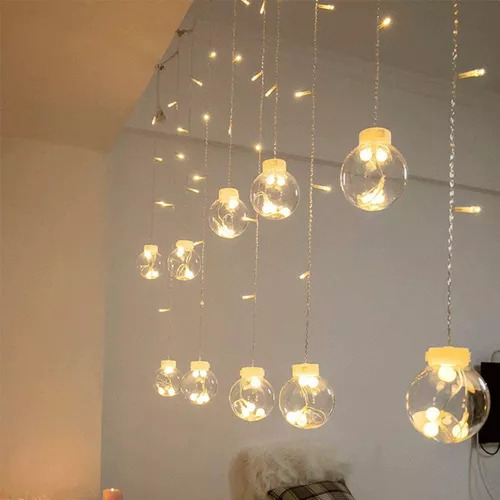 Cascata 126 Led Natal Decoração 8 Funções 110v - Imagem 2