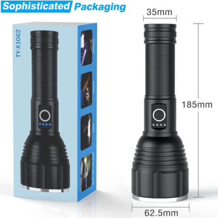 Lanternas Recarregáveis Conduzidas100000 Lumen Handheld Lant - Imagem 6