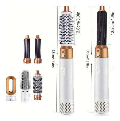 Modelador De Cabelo 5 Em 1 Airwrap Air Curler Dryer Straight - Imagem 10