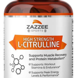 Zazzee De Alta Resistência L-citrulina Malato, 1800 Mg Por P