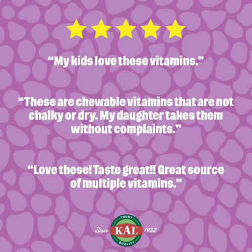 Kal Multisaurus Kids Multivitaminas Mastigáveis, 11 Vitamina - Imagem 5