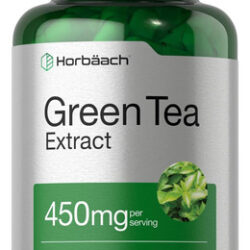 Cápsulas De Extrato De Chá Verde Horbäach 450mg | Contagem 1