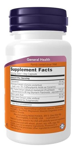 Now Foods Supplements, Policosanol 20 Mg, Dupla Força, Mistu - Imagem 2