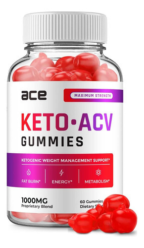 Gomas Ace Keto Acv - Fórmula Avançada Ace Keto Mais Gomas Ac
