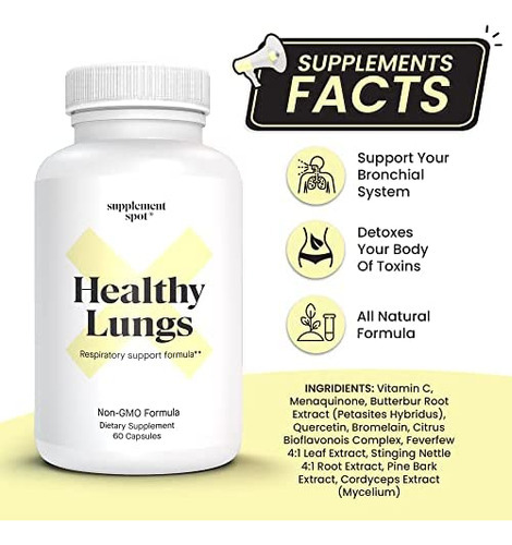 Suplemento Spot The Lung Support, Suplemento De - Imagem 3
