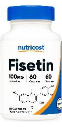 Suplemento Nutricost Fisetina Em Cápsulas 100mg, 60 Cápsulas - Imagem 2