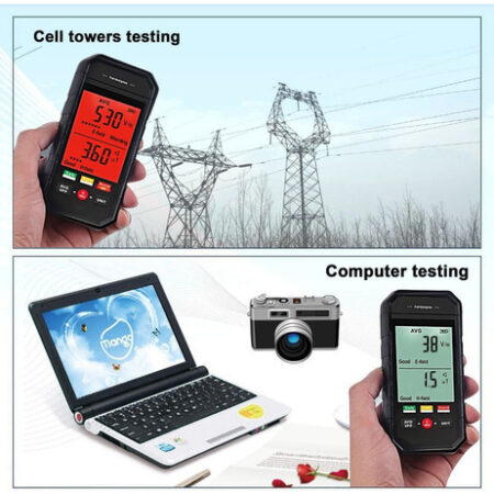 Testador De Radiação Eletromagnética Digital Lcd Emf Detecto - Imagem 5