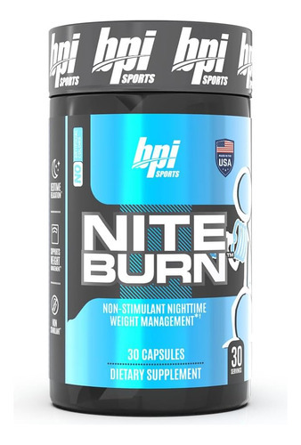Bpi Sports Nite Burn Queimador De Gordura E Suporte Ao Sono