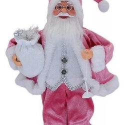 Ornamento 30cm Em Pé Decoração De Papai Noel2024